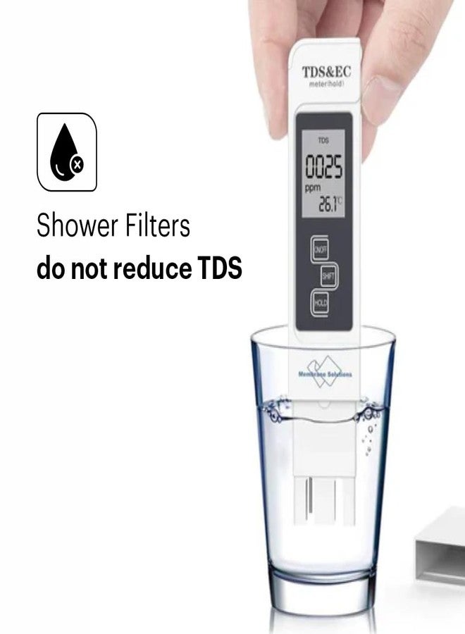 Johnson Bathrooms Johnson Premium Cartridge for Hard Water Shower Filters | 6 Months Replacement | 20 Stage Filtration | Limescale Removal | Cartridge only | Does not reduce TDS | Cartridge Only | S0051CSAMZ - Image 3
